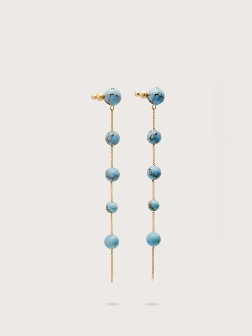 Cult Gaia Atum Earring in Ibiza Turquoise NIB